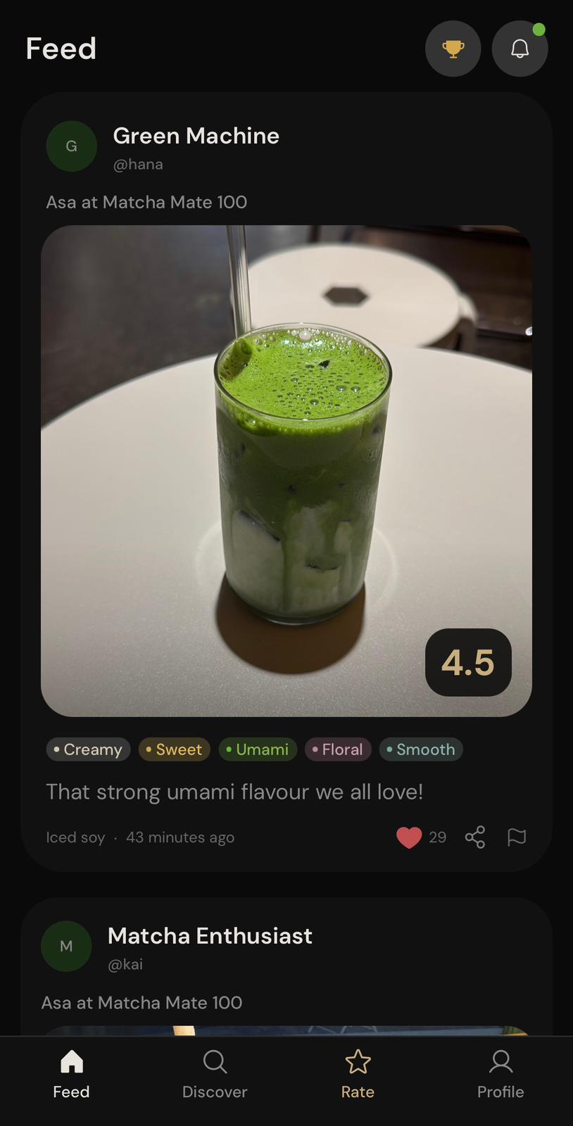Community feed